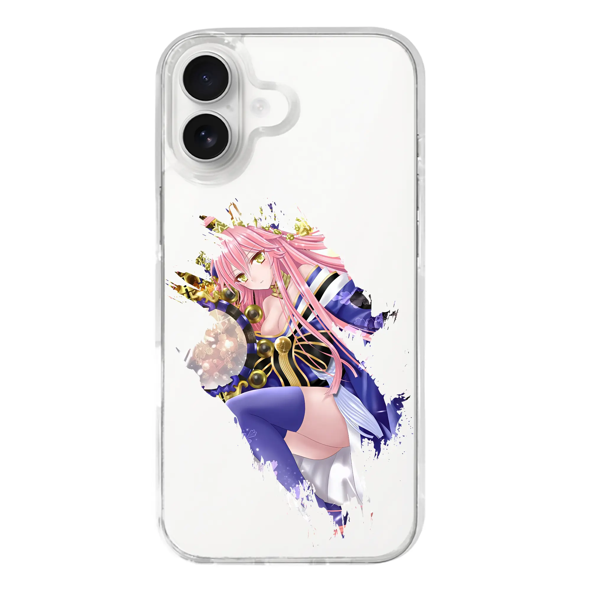 FGO グッズ,玉藻の前 - iPhone 17シリーズ 透明スマホケース – 薄型・耐衝撃・精密フィット保護カバー